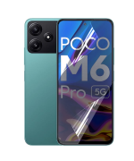 Противоударная гидрогелевая пленка Hydrogel Film для Xiaomi Poco M6 Pro 5g, Transparent