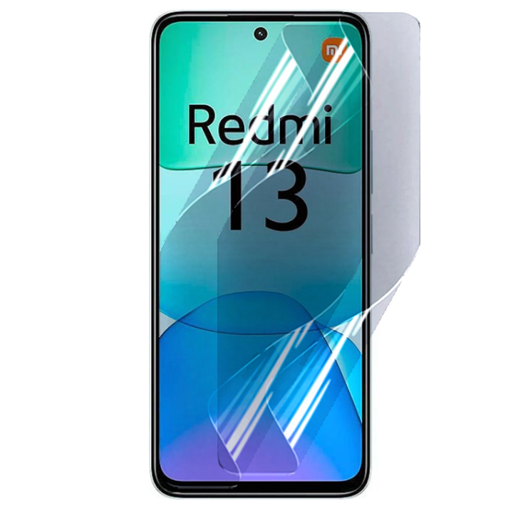 Противоударная гидрогелевая пленка Hydrogel Film для Xiaomi Redmi 13 4g / 5g, Transparent