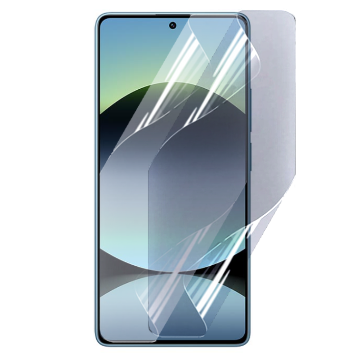 Противоударная гидрогелевая пленка Hydrogel Film для Xiaomi Redmi Note 14S, Transparent