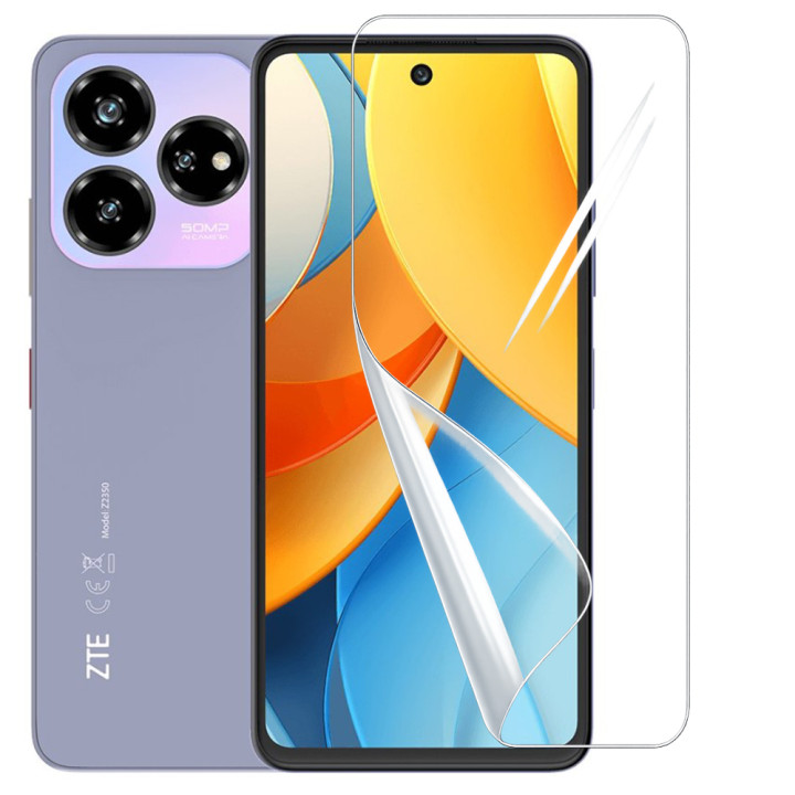 Гидрогелевая пленка Hydrogel Film для ZTE Blade V60 Design, Transparent