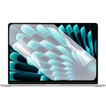 Противоударная гидрогелевая пленка Hydrogel Film для Apple MacBook Air 13.6 2024 (301.00х208,40), Transparent