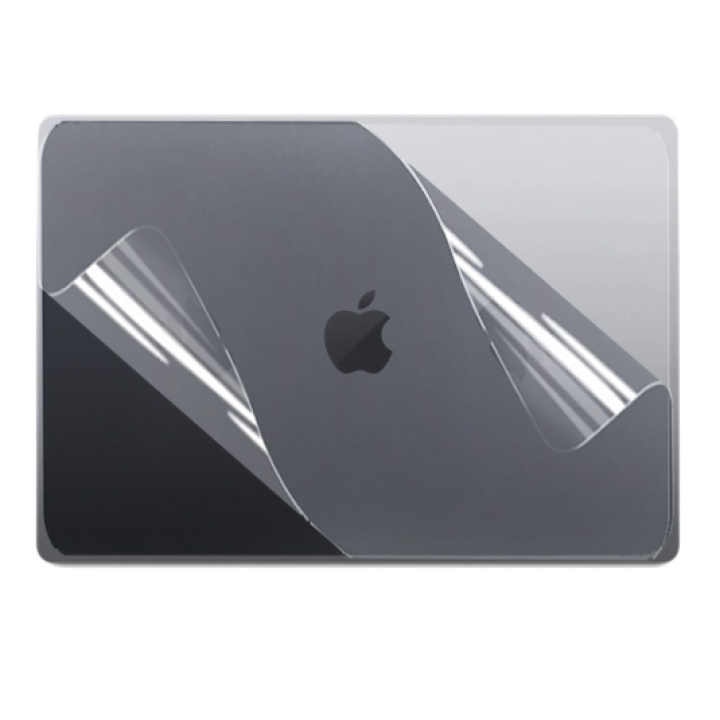 Противоударная гидрогелевая пленка Hydrogel Film для Apple MacBook Air 13.6 M2 2022 A2681 (217.75x303.00) на заднюю панель, Transparent