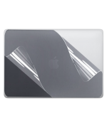 Противоударная гидрогелевая пленка Hydrogel Film для Apple MacBook Pro 13 M2 2022 A2338 (250.23x360.00) на заднюю панель, Transparent