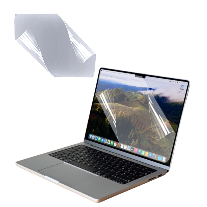 Противоударная гидрогелевая пленка Hydrogel Film для Apple MacBook Pro 14" M1 / M2 / M3 (308.48*207.32), Transparent