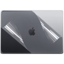 Противоударная гидрогелевая пленка Hydrogel Film для Apple MacBook Pro 16 M1 2021 A2485 (248.80x352.00) на заднюю панель, Transparent