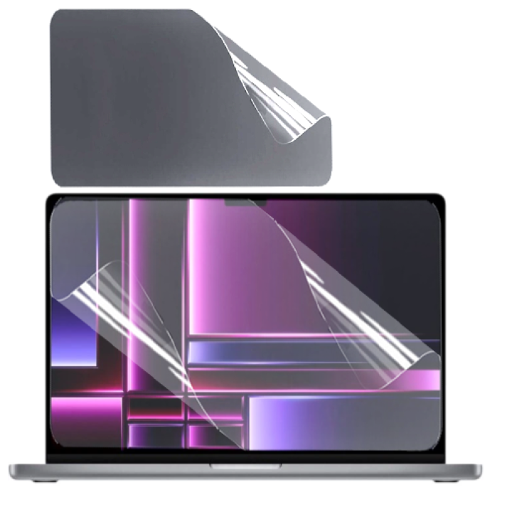 Противоударная гидрогелевая пленка Hydrogel Film для Apple Macbook pro 16 m2 2023 (a2789) 232.35x351.60, Transparent