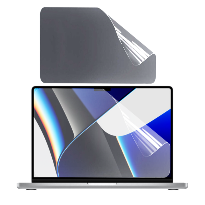 Протиударна гідрогелева плівка Hydrogel Film для Apple MacBook Pro m1 pro 2021 (198.82х307.55), Transparent