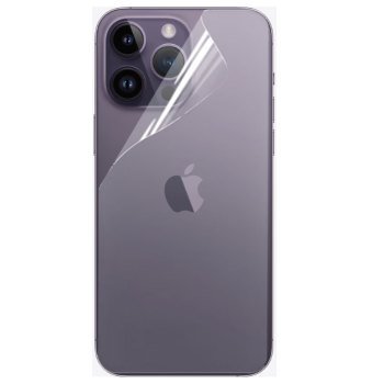 Противоударная гидрогелевая пленка Hydrogel Film для Apple iPhone 14 Pro на заднюю панель, Transparent