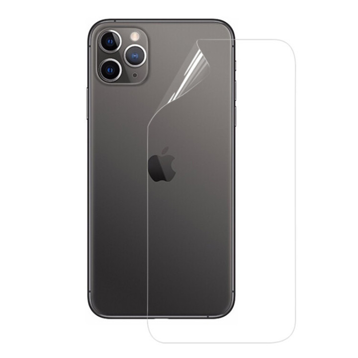 Противоударная гидрогелевая пленка Hydrogel Film для Apple iPhone 11 Pro на заднюю панель, Transparent