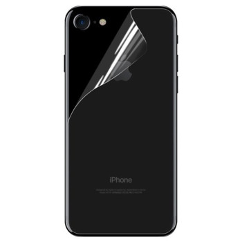 Противоударная гидрогелевая пленка Hydrogel Film для Apple iPhone SE 2022 / SE3 на заднюю панель, Transparent