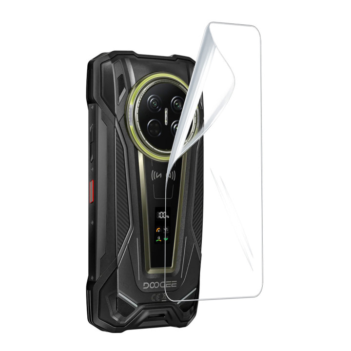 Гідрогелева плівка Hydrogel Film для DOOGEE V Max 2​​​​ на задню панель, Transparent