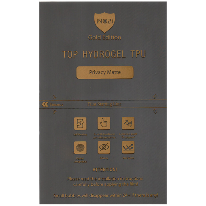 Гідрогелева плівка iNobi Privacy Matte для Realme 9 Pro (Антишпигун)