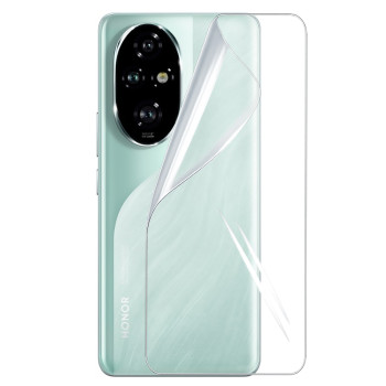 Гидрогелевая пленка Hydrogel Film для Honor 200 Pro на заднюю панель, Transparent