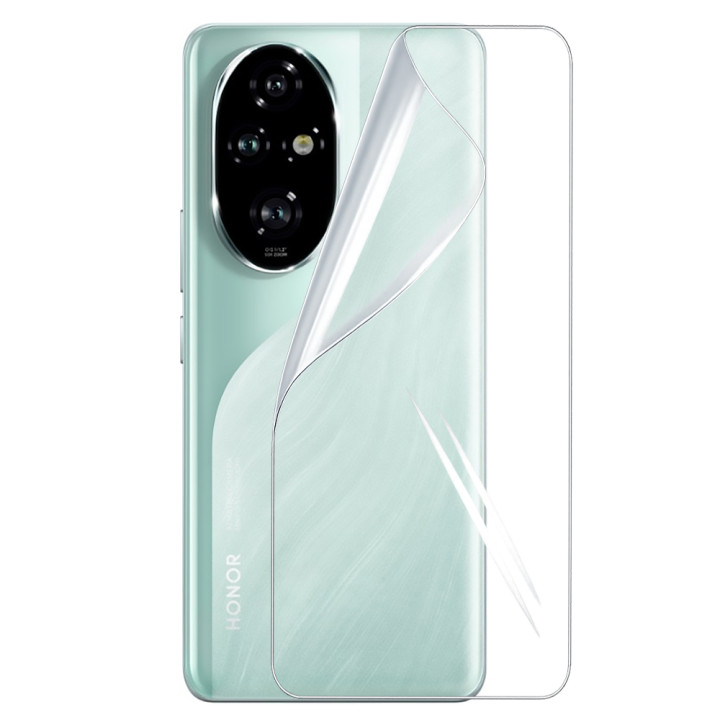 Гидрогелевая пленка Hydrogel Film для Honor 200 Pro на заднюю панель, Transparent