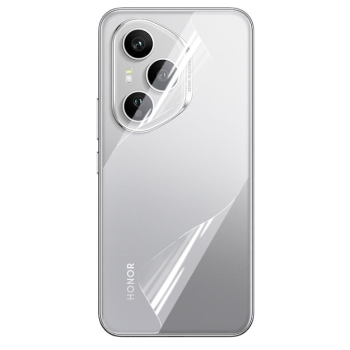 Протиударна гідрогелева плівка Hydrogel Film для Honor 400 Pro на задню панель, Transparent