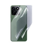 Противоударная гидрогелевая пленка Hydrogel Film для Honor X7c на заднюю панель, Transparent