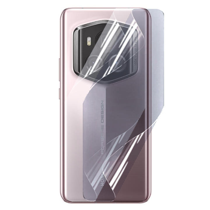 Протиударна гідрогелева плівка Hydrogel Film для Honor Magic6 RSR Porsche Design​ на задню панель, Transparent