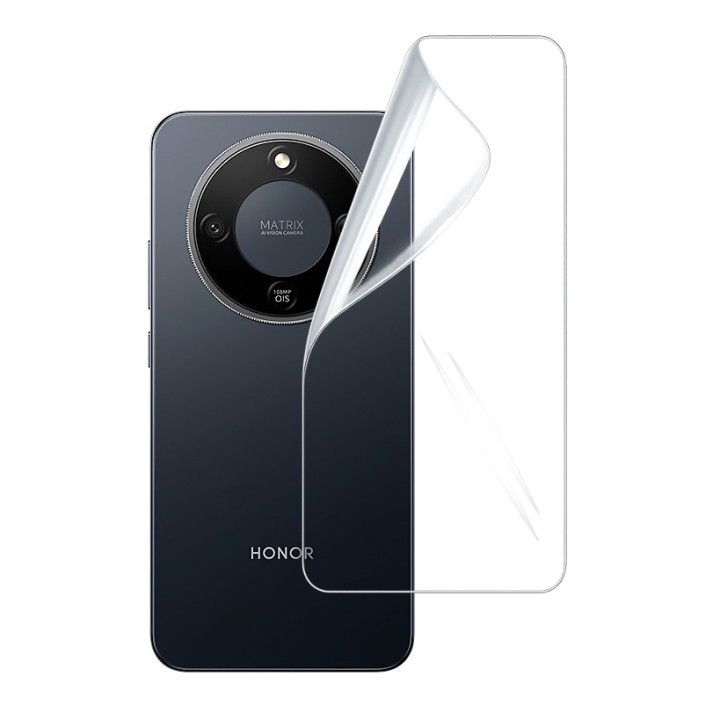 Гидрогелевая пленка Hydrogel Film для Honor Magic8 Lite на заднюю панель, Transparent