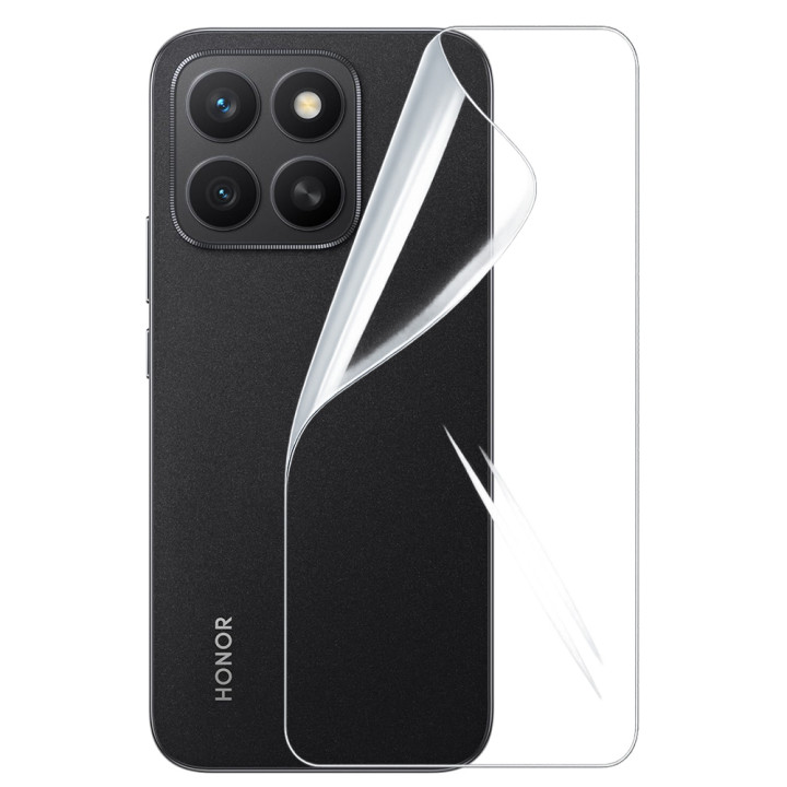 Гидрогелевая пленка Hydrogel Film для Honor X8C​​​​​​​ на заднюю панель, Transparent