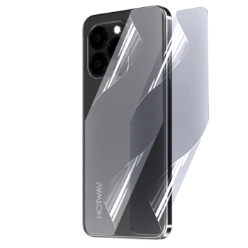Противоударная гидрогелевая пленка Hydrogel Film для Hotwav Note 13 Pro на заднюю панель, Transparent
