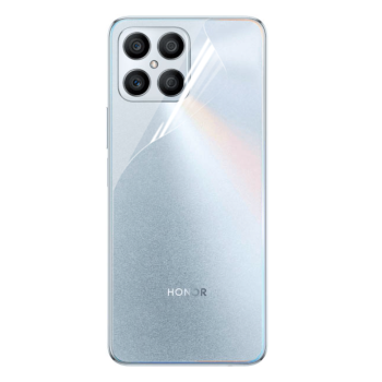 Протиударна гідрогелева плівка Hydrogel Film для Huawei Honor X8 на задню панель, Transparent