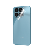 Противоударная гидрогелевая пленка Hydrogel Film для Honor X8A на заднюю панель, Transparent
