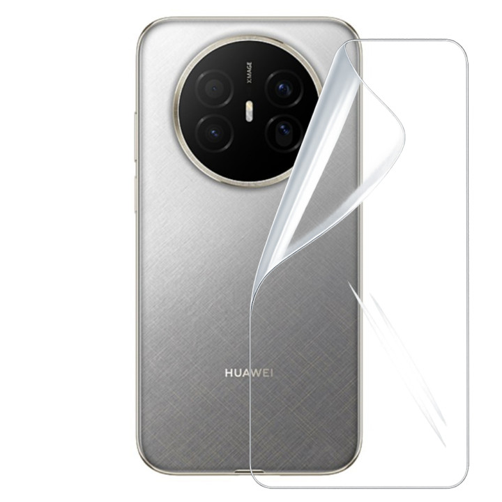 Противоударная гидрогелевая пленка Hydrogel Film для Huawei Mate 70 Air​​ на заднюю панель, Transparent