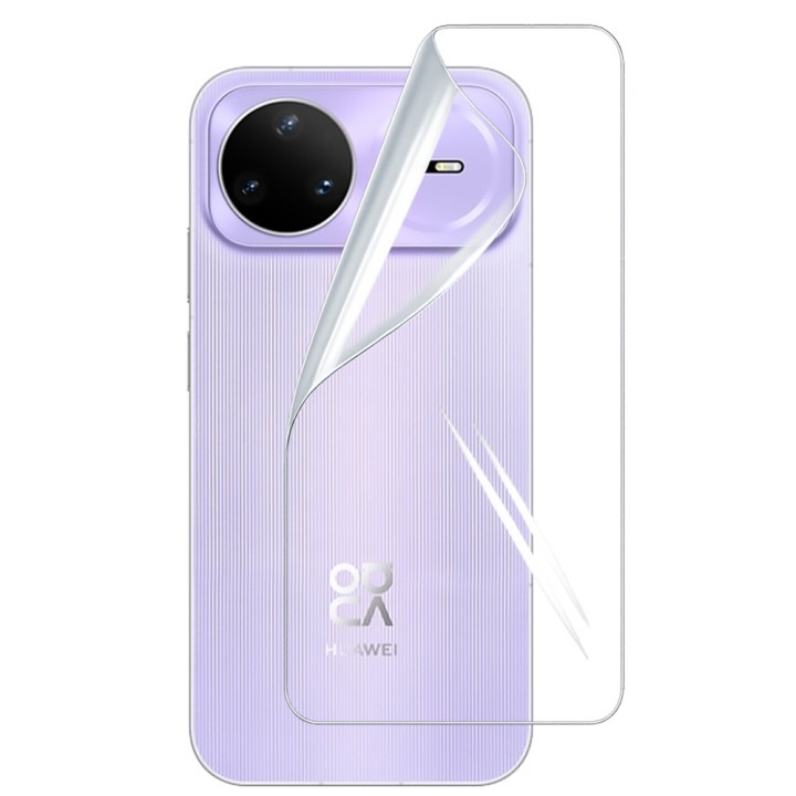 Гидрогелевая пленка Hydrogel Film для Huawei Nova 15 Pro на заднюю панель, Transparent