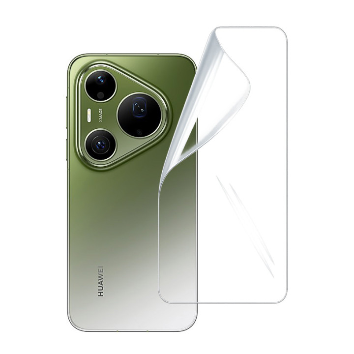 Гидрогелевая пленка Hydrogel Film для Huawei Pura 90 Pro Max на заднюю панель, Transparent