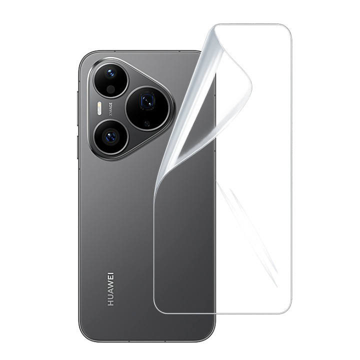 Гидрогелевая пленка Hydrogel Film для Huawei Pura 90 Pro на заднюю панель, Transparent