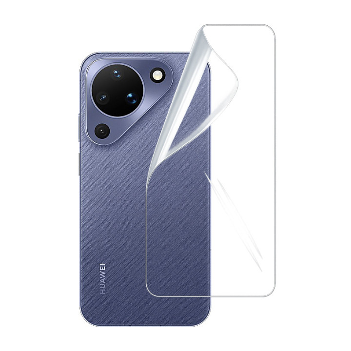 Гидрогелевая пленка Hydrogel Film для Huawei Pura 90 на заднюю панель, Transparent
