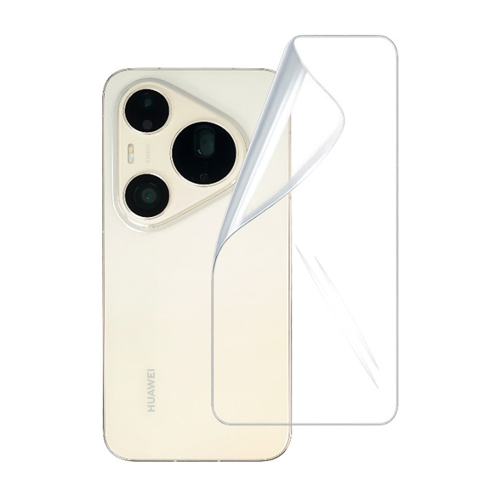 Гидрогелевая пленка Hydrogel Film для Huawei Pura 90s Pro Max на заднюю панель, Transparent