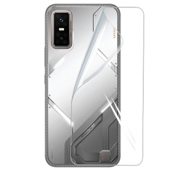 Протиударна гідрогелева плівка Hydrogel Film для Infinix GT 30 Pro на задню панель, Transparent