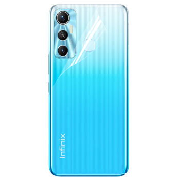 Протиударна гідрогелева плівка Hydrogel Film для Infinix Hot 11 на задню панель, Transparent