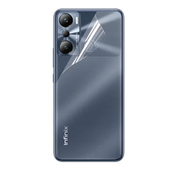Противоударная гидрогелевая пленка Hydrogel Film для Infinix Hot 20i на заднюю панель, Transparent