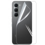 Противоударная гидрогелевая пленка Hydrogel Film для Infinix Hot 60 Pro на заднюю панель, Transparent