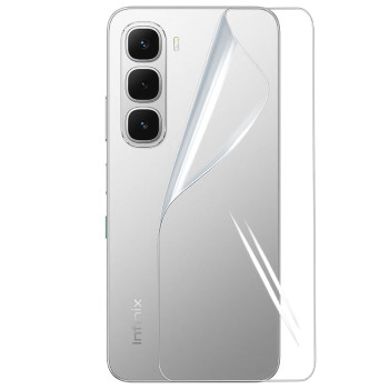 Протиударна гідрогелева плівка Hydrogel Film для Infinix Hot 60i на задню панель, Transparent