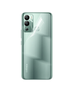 Противоударная гидрогелевая пленка Hydrogel Film для Infinix Hot 12i на заднюю панель, Transparent