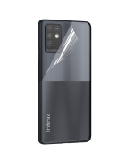 Противоударная гидрогелевая пленка Hydrogel Film для Infinix Note 10 на заднюю панель, Transparent