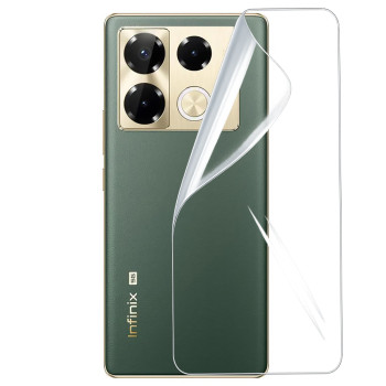 Гидрогелевая пленка Hydrogel Film для Infinix Note 40 Pro+ на заднюю панель, Transparent