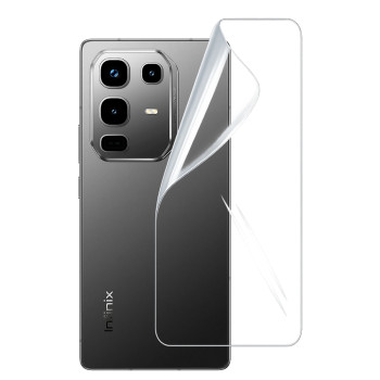Гідрогелева плівка Hydrogel Film для Infinix Note 50 Pro 4G на задню панель, Transparent