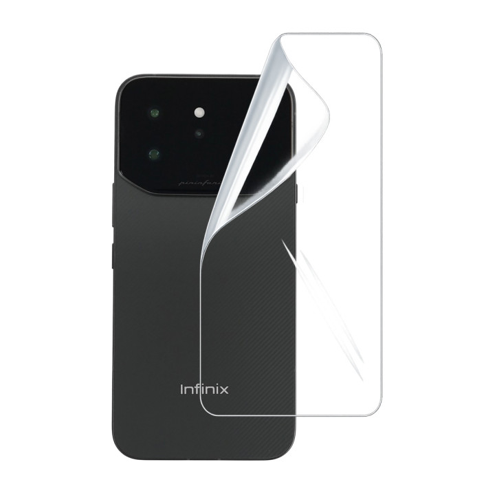 Гідрогелева плівка Hydrogel Film для Infinix Note 60 Ultra​​ на задню панель, Transparent