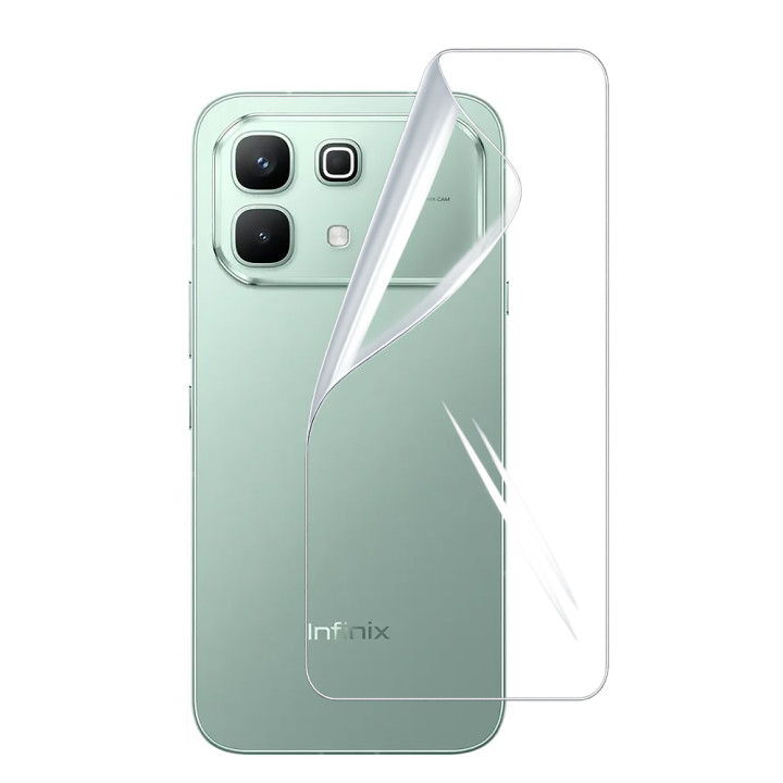 Гидрогелевая пленка Hydrogel Film для Infinix Note 60 на заднюю панель, Transparent