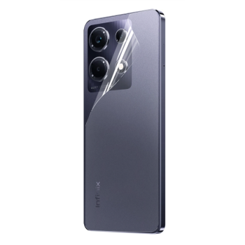 Противоударная гидрогелевая пленка Hydrogel Film для Infinix Note 30 на заднюю панель, Transparent