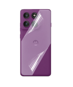 Противоударная гидрогелевая пленка Hydrogel Film для Motorola Edge 60 Pro на заднюю панель, Transparent