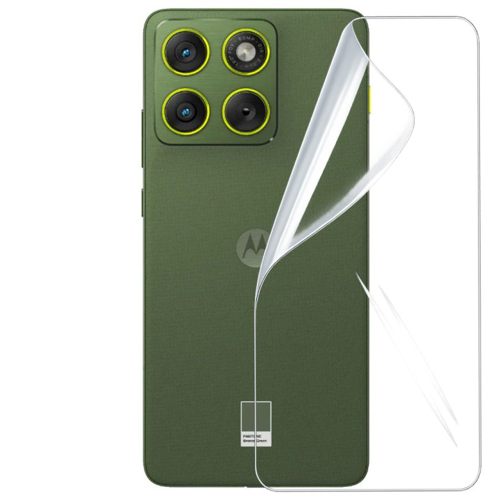 Протиударна гідрогелева плівка Hydrogel Film для Motorola Edge 70​​​ на задню панель, Transparent