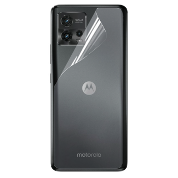Противоударная гидрогелевая пленка Hydrogel Film для Motorola Moto G72 на заднюю панель, Transparent
