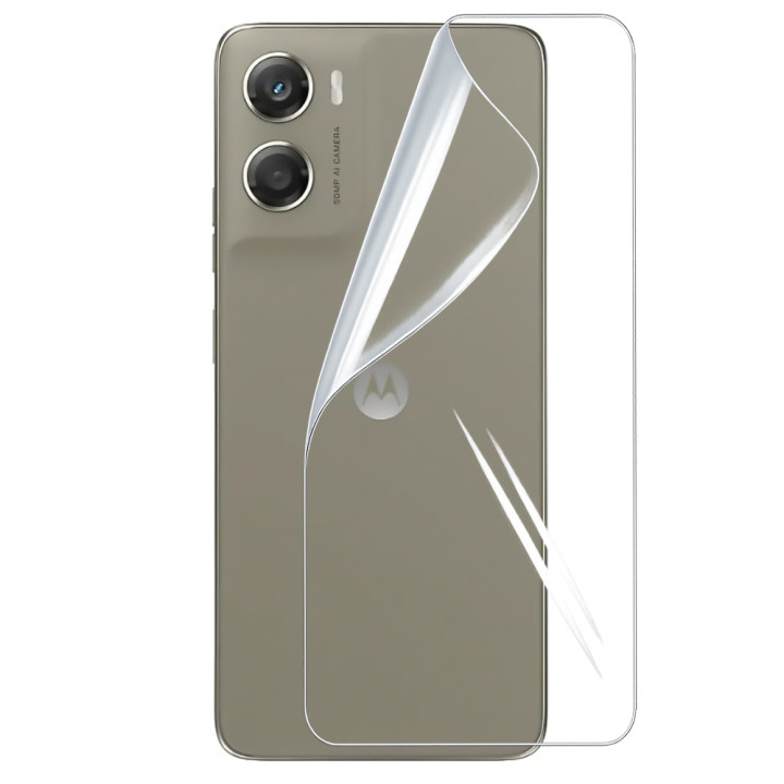 Протиударна гідрогелева плівка Hydrogel Film для Motorola Moto G06 Power на задню панель, Transparent