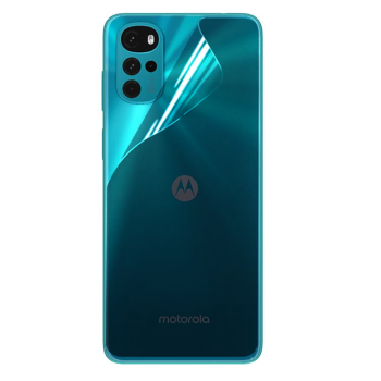 Протиударна гідрогелева плівка Hydrogel Film для Motorola Moto G22 на задню панель, Transparent