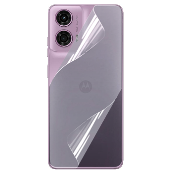 Протиударна гідрогелева плівка Hydrogel Film для Motorola Moto G24 / G24 Power на задню панель, Transparent